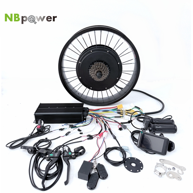 Ebike Conversion Kit 72V 3000W - Комплект для переоборудования электровелосипеда/снегохода NBpower с