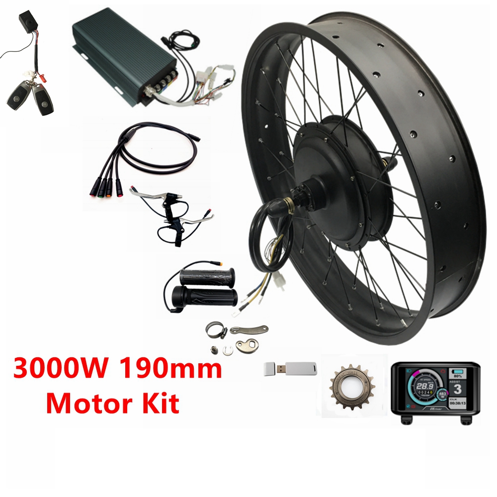 Комплект для переоборудования  – обзор и цена Ebike Conversion Kit 72V 3000W