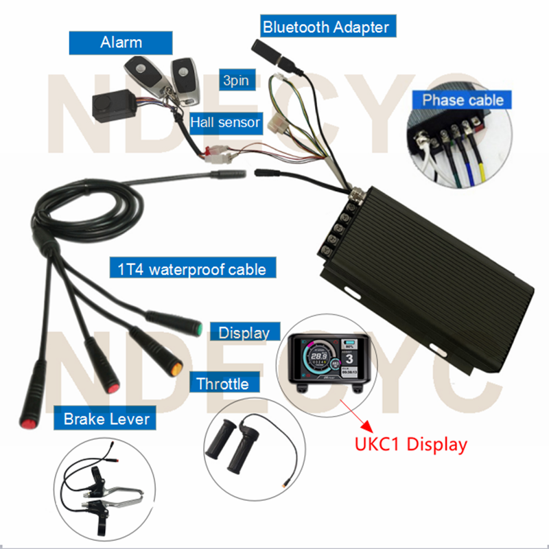 Комплект для переоборудования  – обзор и цена Ebike Conversion Kit 72V 3000W